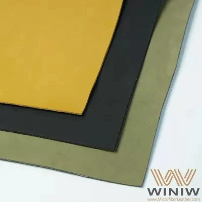 Fade Resistant Different Colors Microfiber Faux Leather Alternative Material